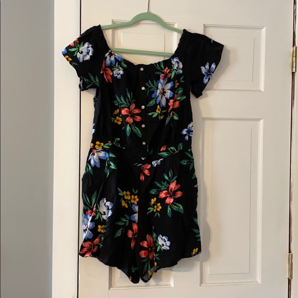 Tropical Old Navy Romper